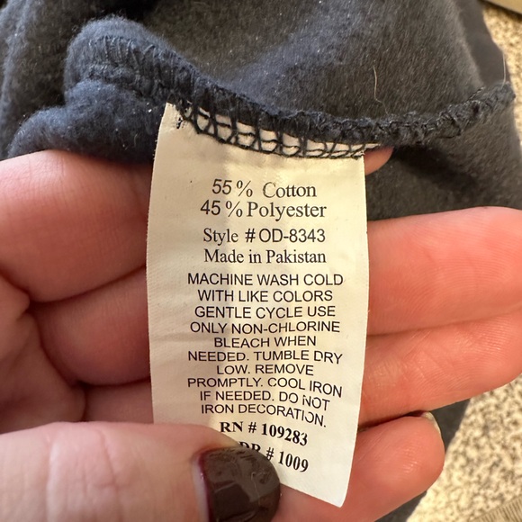 Ron Jon Surf Shop Crew Neck Sweatshirt-Charcoal Gray-Size XL - Picture 5 of 5